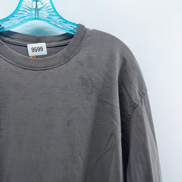 Carhartt original Fit Long Sleeve work Shirt size 2XL AS IS - Picture 2 of 12